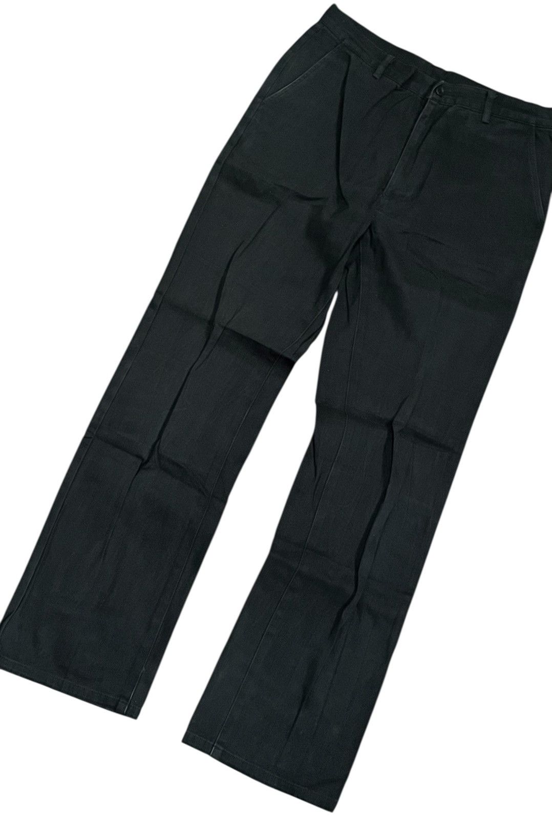 Yohji Yamamoto TAX FREE 🇺🇸 yohji yamamoto D’urban A.A.R faded black trousers Size US 29 - 2 Thumbnail