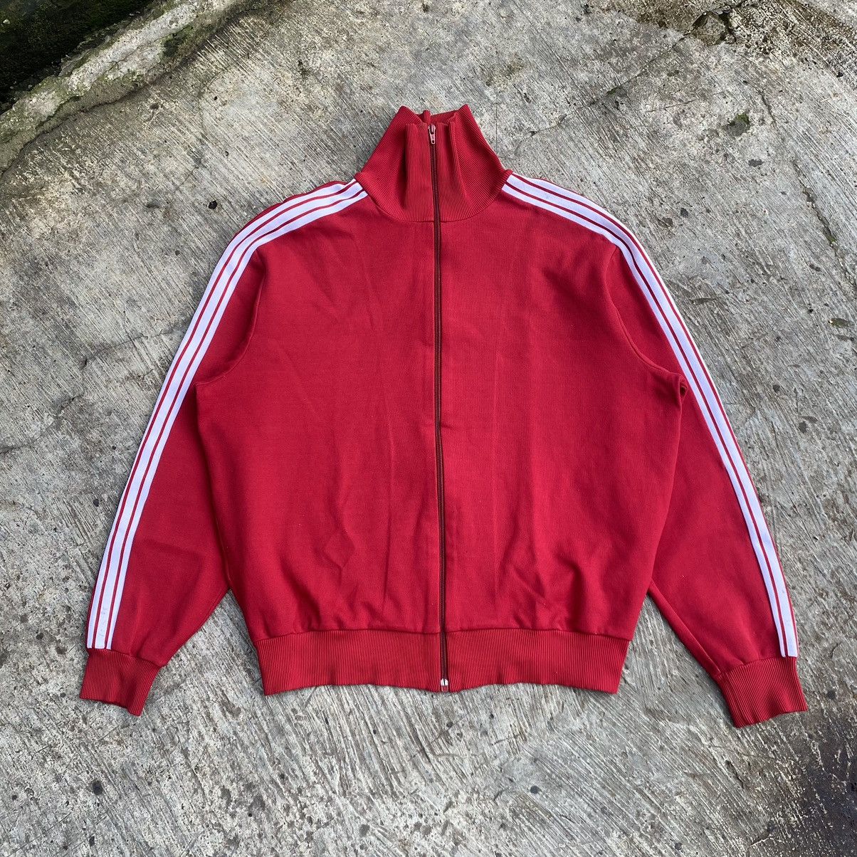Vintage Adidas West Germany Three Stripe Track Top Late 70s