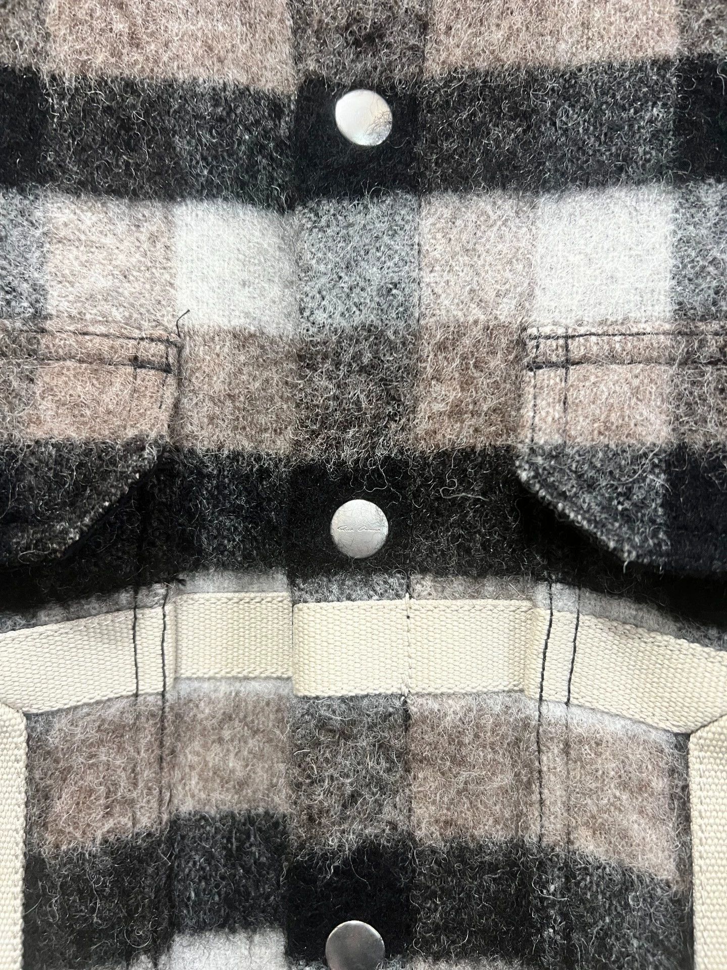 Rick Owens Rick Owens First Shear Wool Black and Epaulette Jacket Size US M / EU 48-50 / 2 - 5 Thumbnail