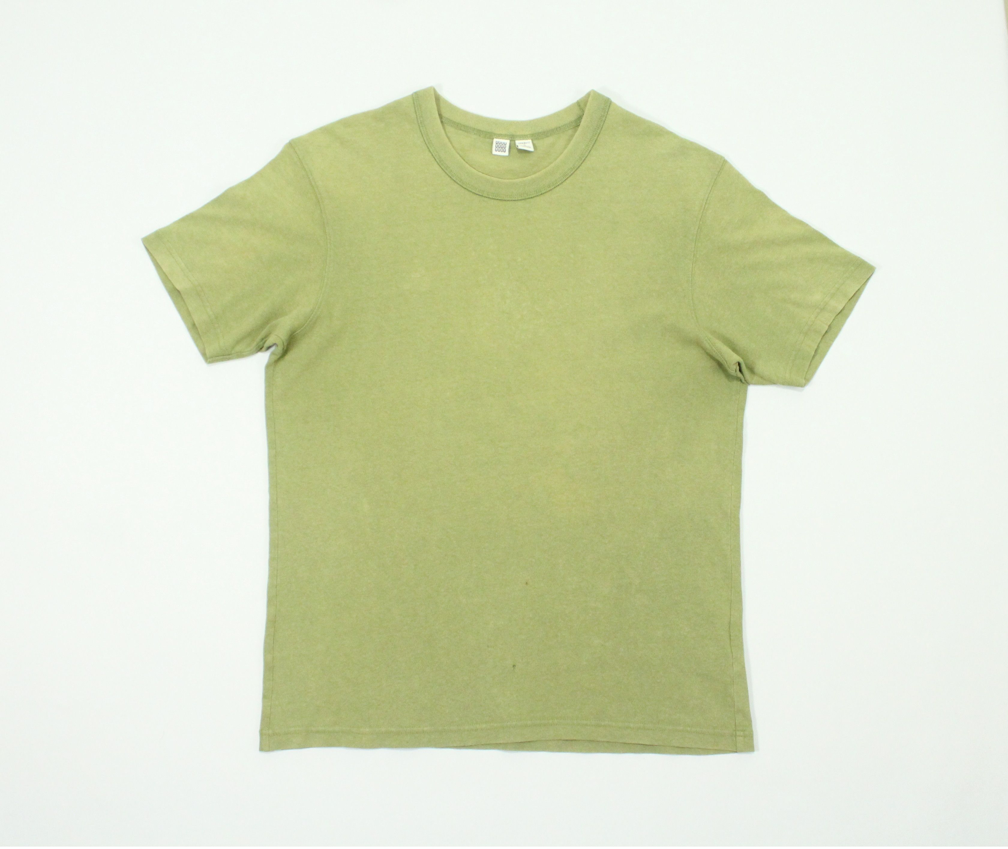 Lemaire × Uniqlo × Vintage FADED UNIQLO UUUU T Shirt Uniqlo Lemaire Distressed Rare Size US S / EU 44-46 / 1 - 6 Thumbnail