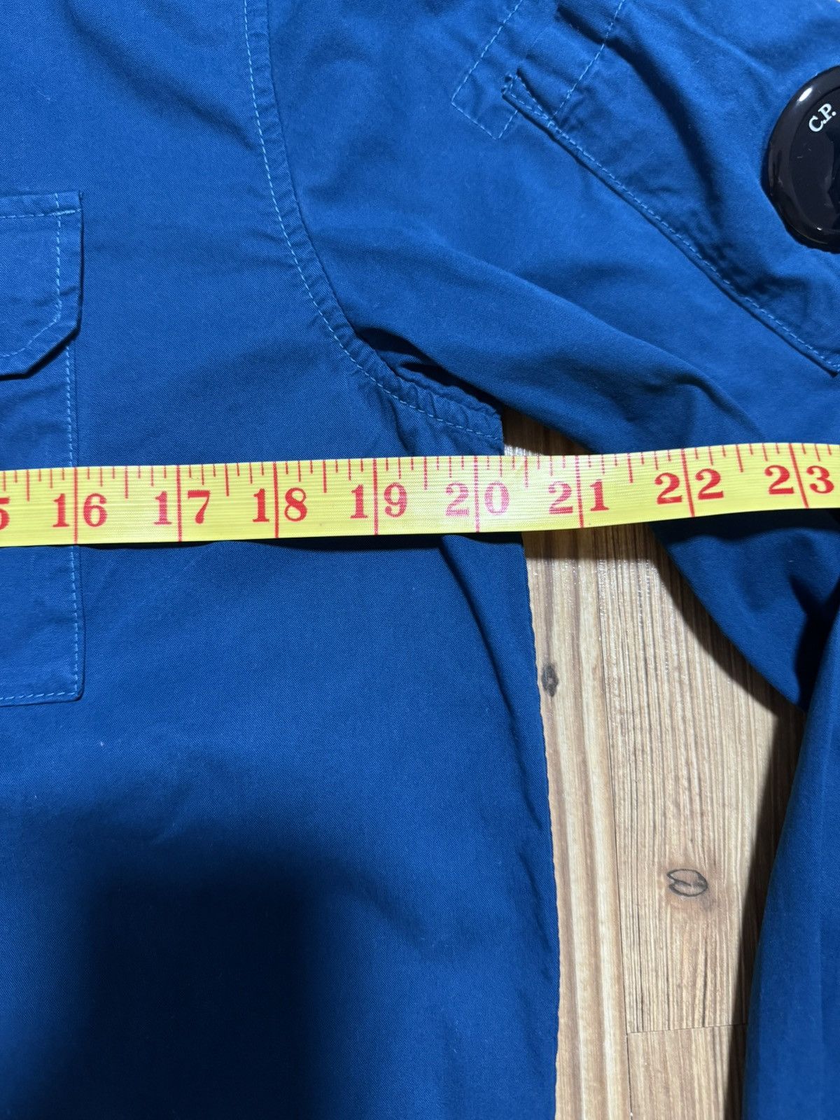 C.P. Company C.P. Company Lens Overshirt Blue Size 14Y Fits Mens XS Size US XXS / EU 40 - 23 Thumbnail