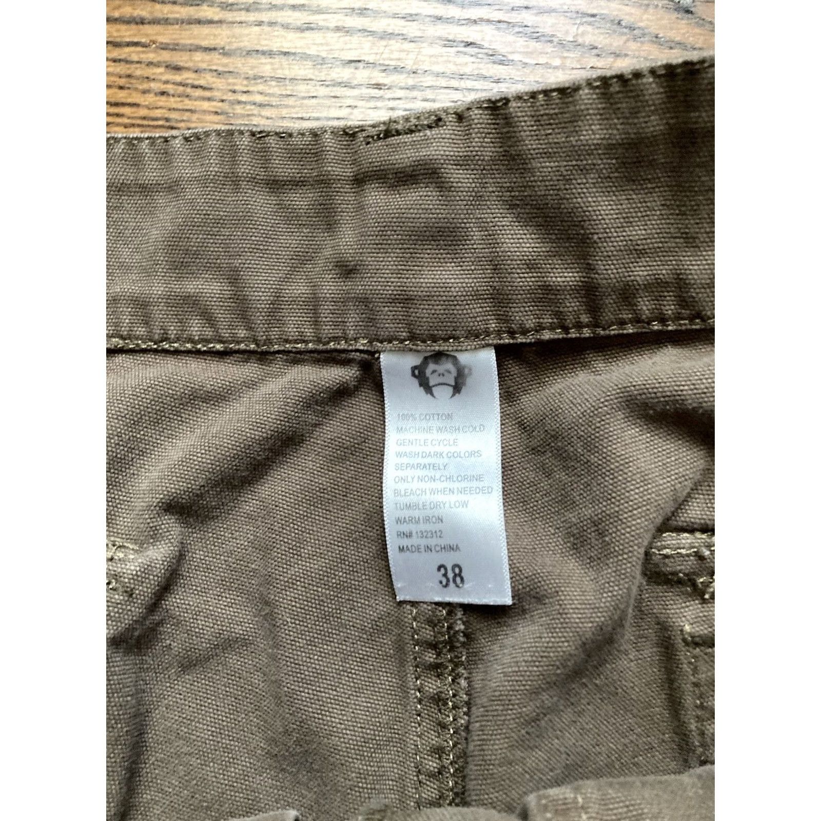 Howler Brothers Howler Brothers Clarksville Walk Shorts Mens 38 Brown Canvas Cotton Deep Pockets Front Flat Front Regular Size US 38 / EU 54 - 7 Thumbnail