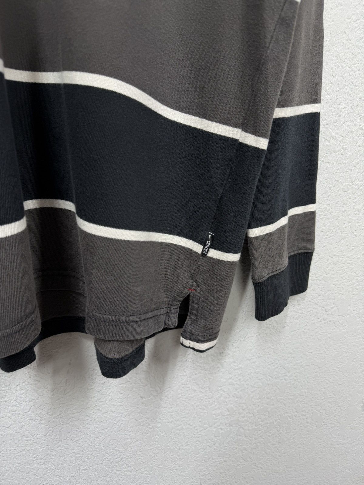 Nike Vintage Nike Polo Rugby Long Sleeve Striped Y2K Size US XL / EU 56 / 4 - 5 Thumbnail