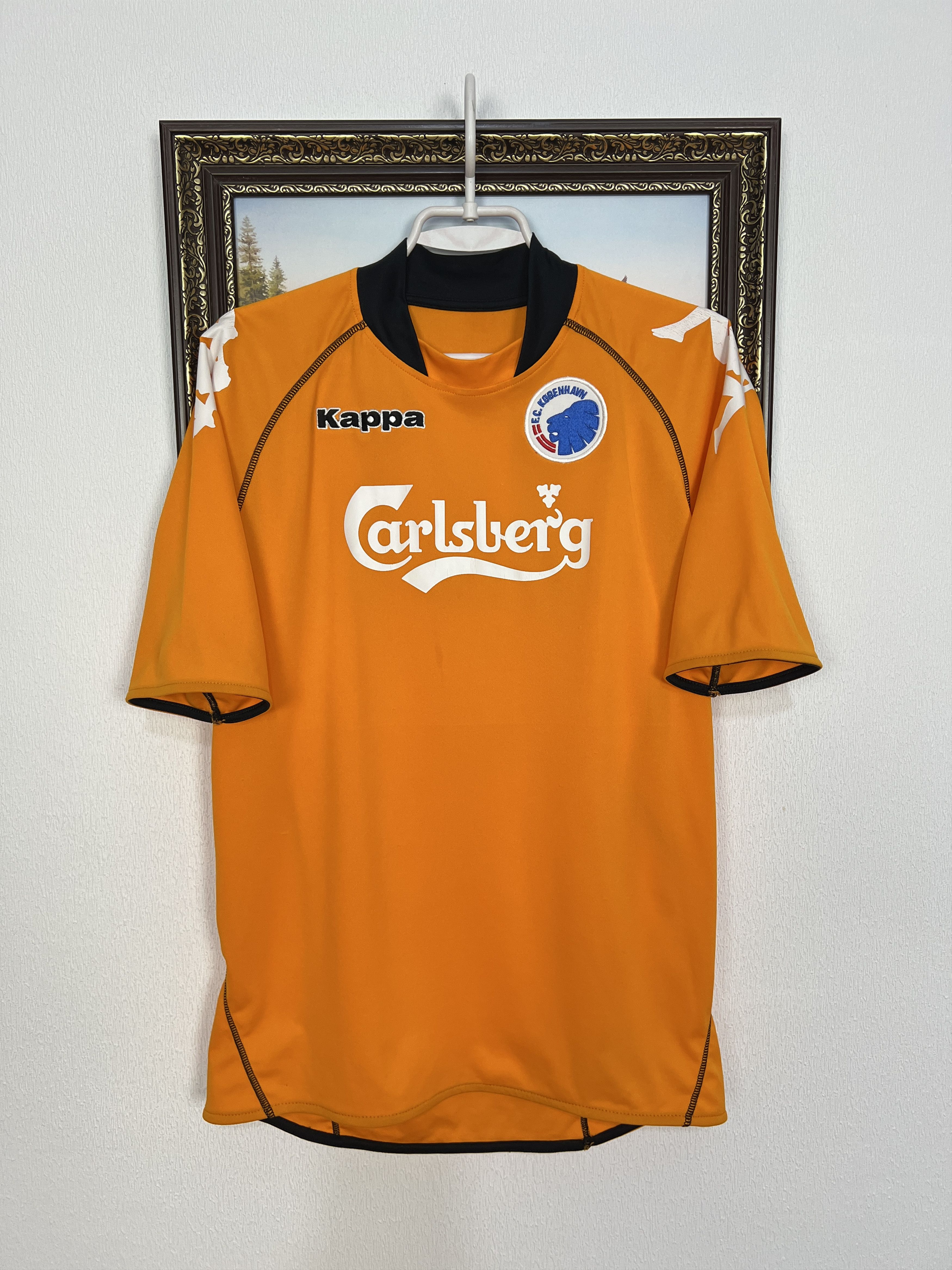 Kappa Kobenhavn Copenhagen football shirt Soccer Jersey Trikot Size US M / EU 48-50 / 2 - 1 Thumbnail