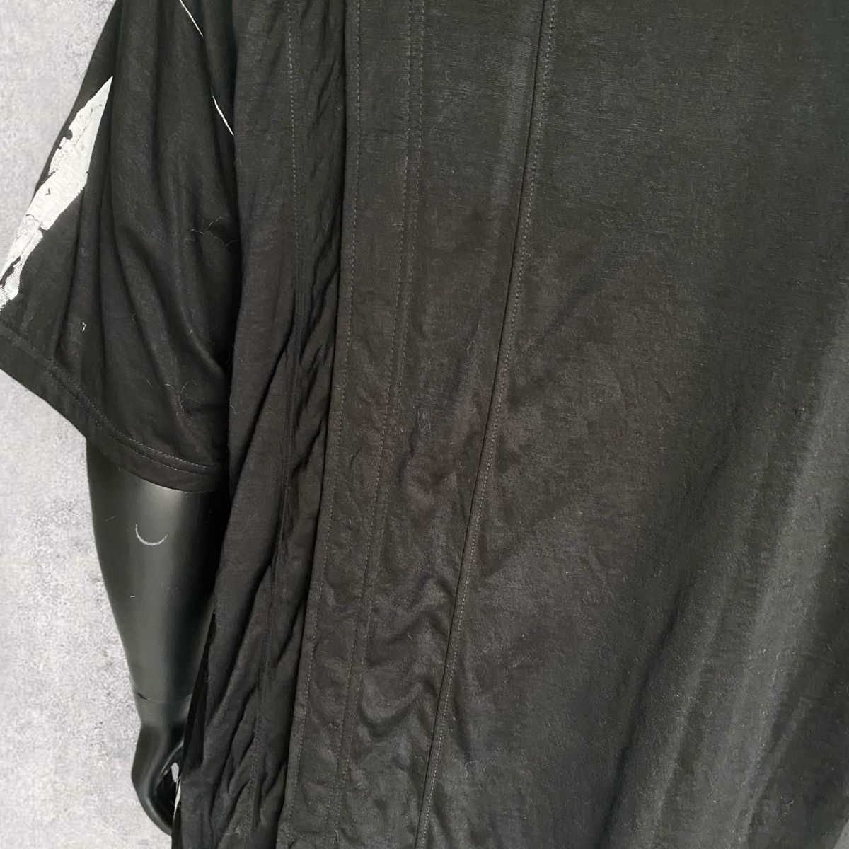 Yohji Yamamoto YYPH Black OVP Cut And Sew T Shirt Size US L / EU 52-54 / 3 - 4 Thumbnail