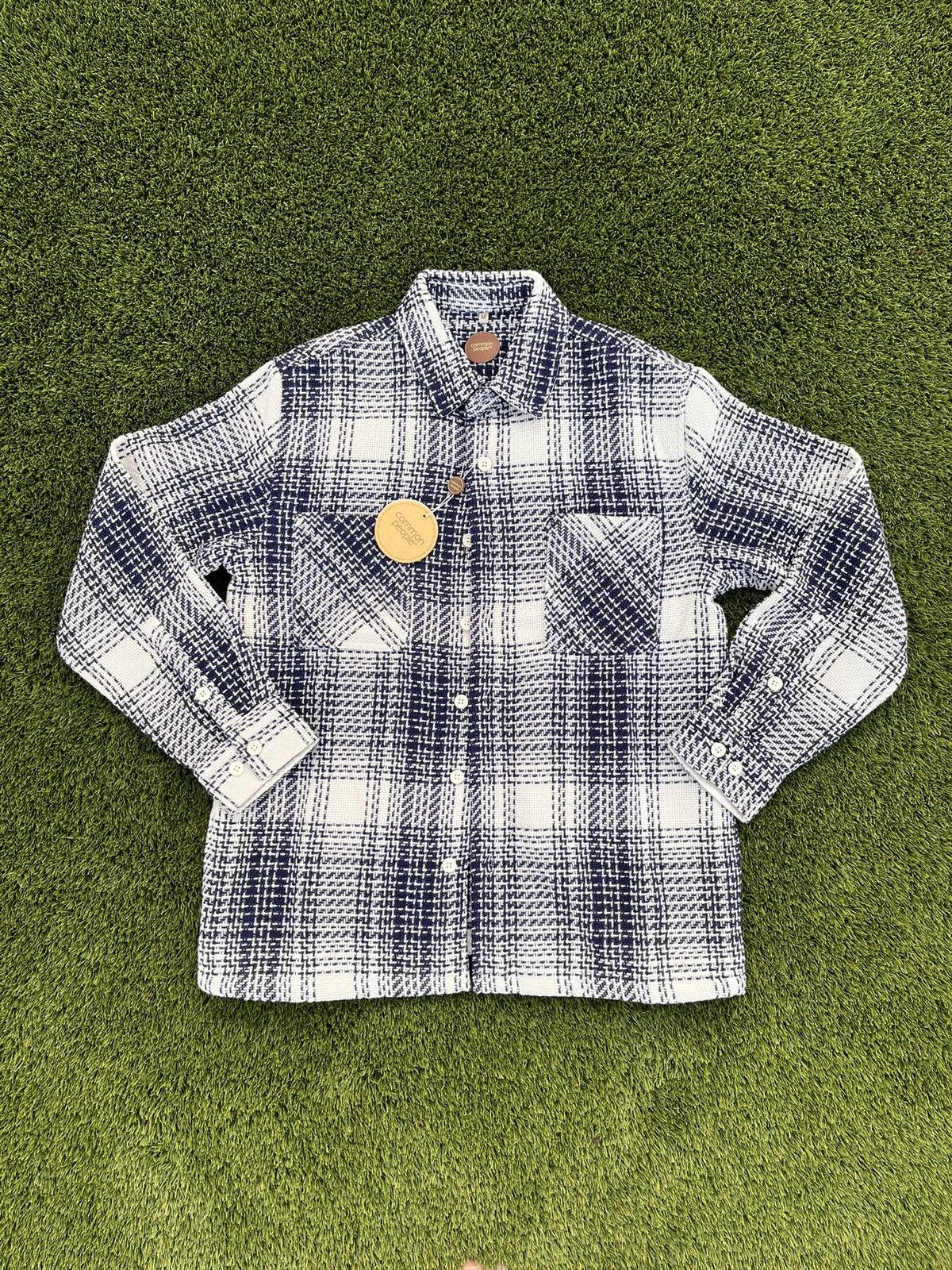 Common People Common People White/Navy Blue Flannel Size US M / EU 48-50 / 2 - 1 Thumbnail