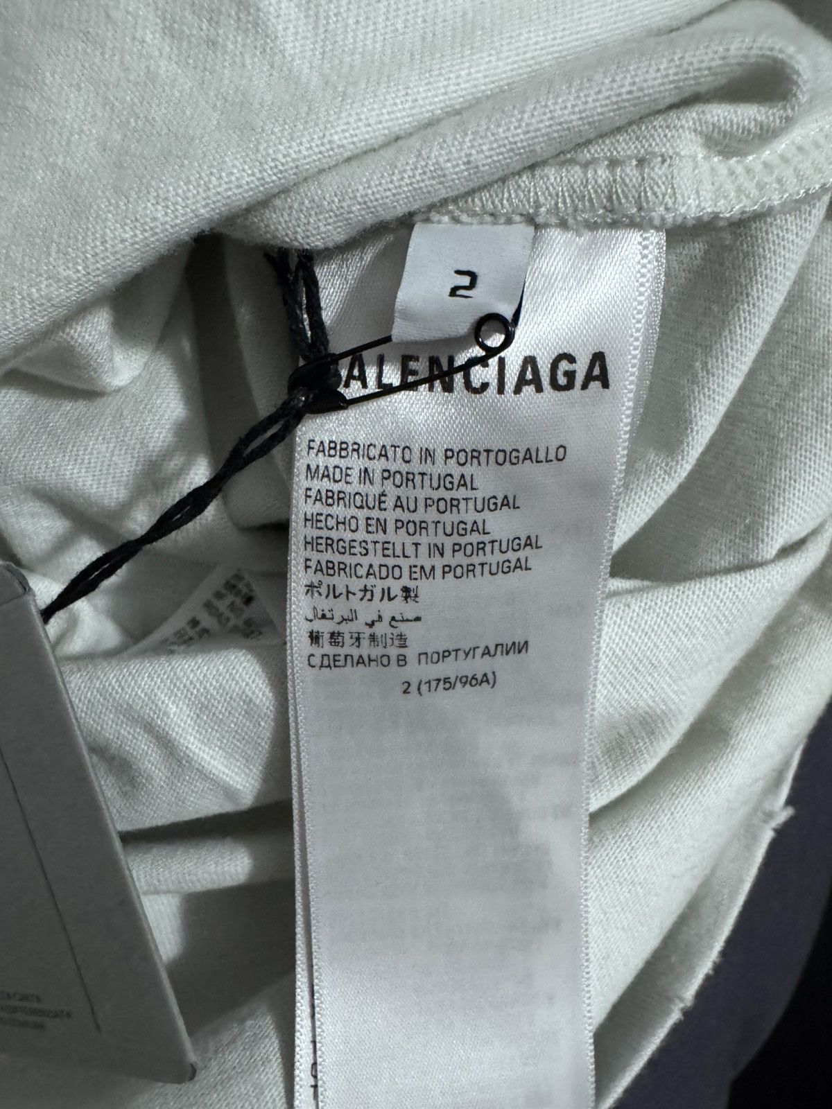Balenciaga Balenciaga Skater T-shirt BLUELLE🌊🌊 Size US M / EU 48-50 / 2 - 5 Thumbnail