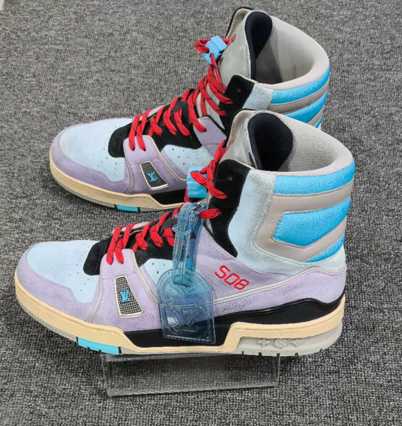 Louis Vuitton Louis Vuitton Hi-Top Trainer 95 New Size 42.5 Size US 9.5 / EU 42-43 - 3 Thumbnail
