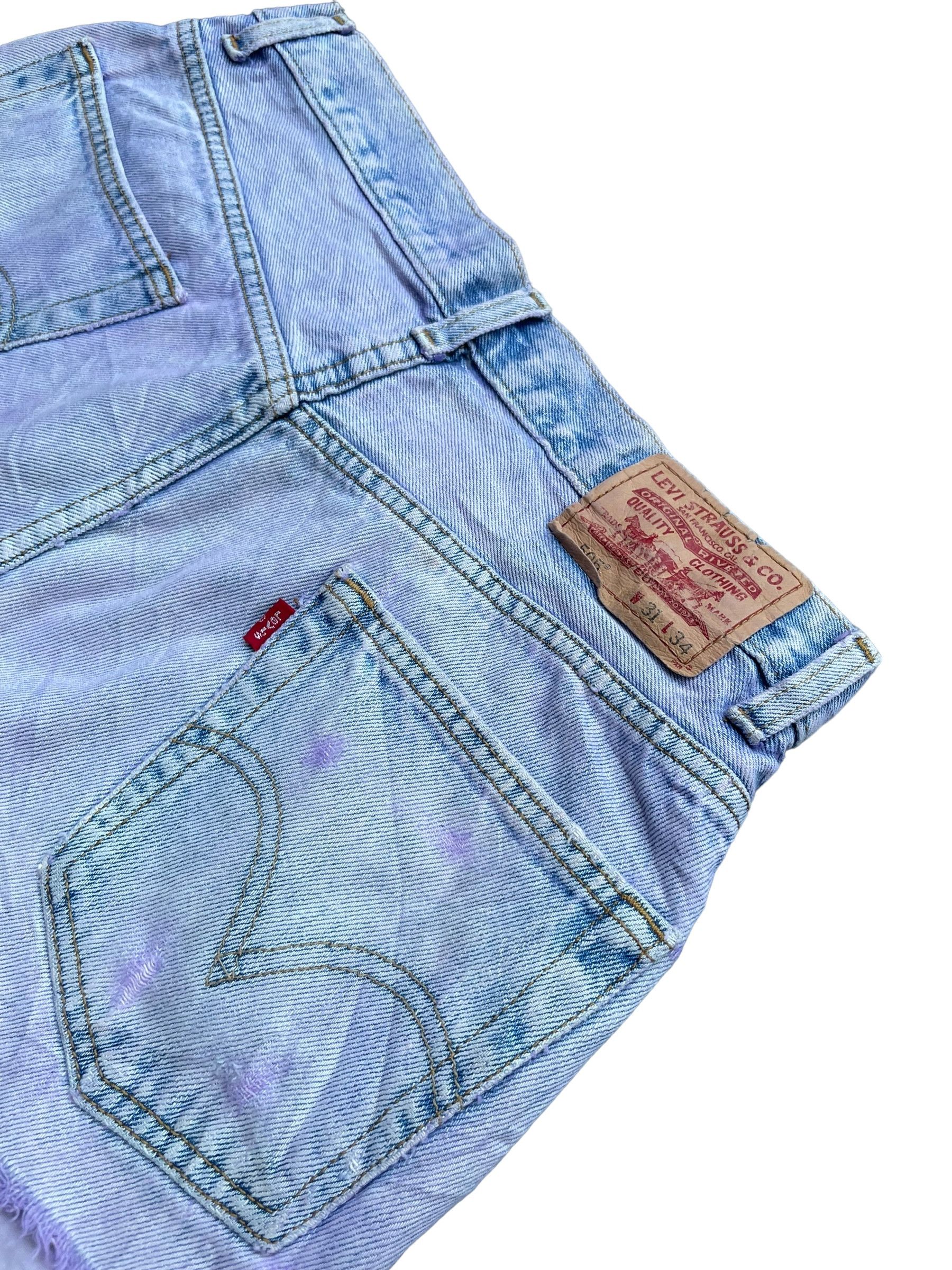 Levi's Vintage Levis 505 e Denim Short Size 31" - 4 Thumbnail
