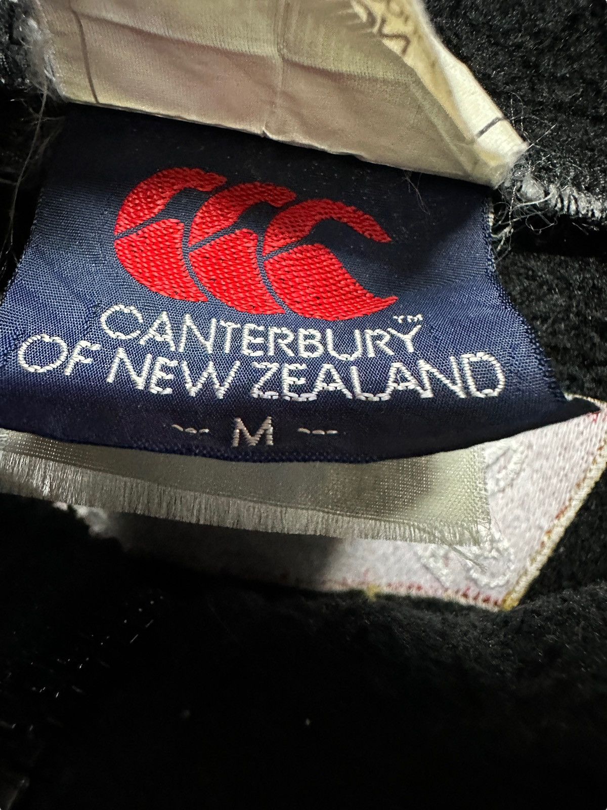 Canterbury of New Zealand 🔥vintage canterbury new zealand all black steinlager fleece Size US M / EU 48-50 / 2 - 11 Thumbnail