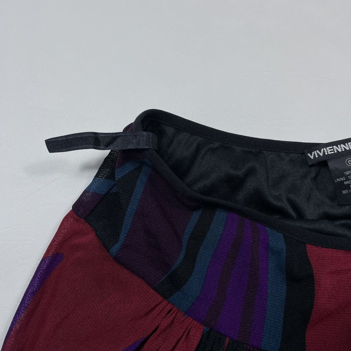 Vivienne Tam VIVIENNE TAM PRINTED MESH SKIRT Size 25" / US 0 / IT 36 - 3 Thumbnail