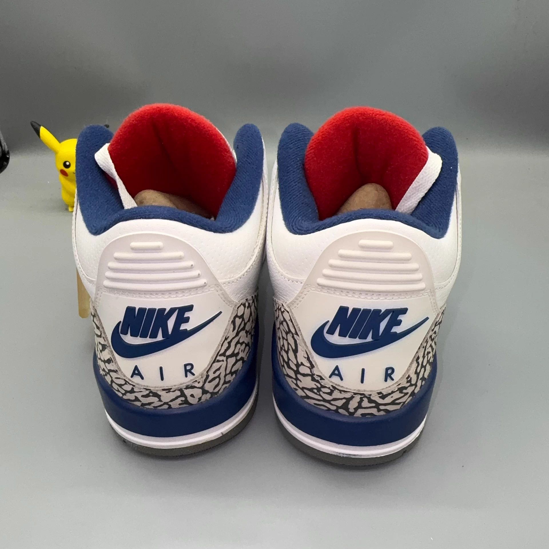 Nike Jordan AJ3 White Blue Size 42 Size US 9 / EU 42 - 3 Thumbnail