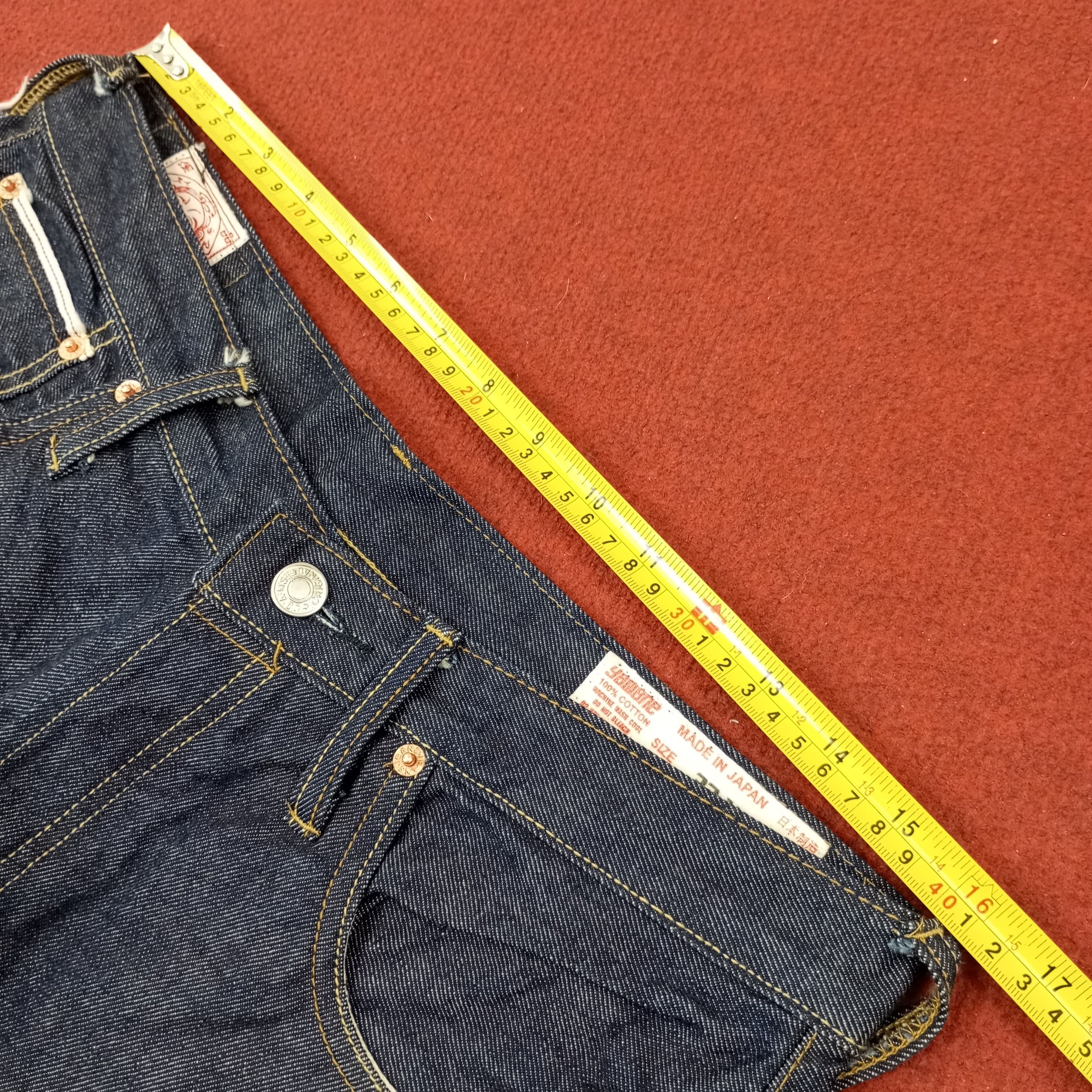 Japanese Brand × Vintage Evisu Japanese Brand Custom Daicock Jeans c217n11 Size US 32 / EU 48 - 7 Thumbnail