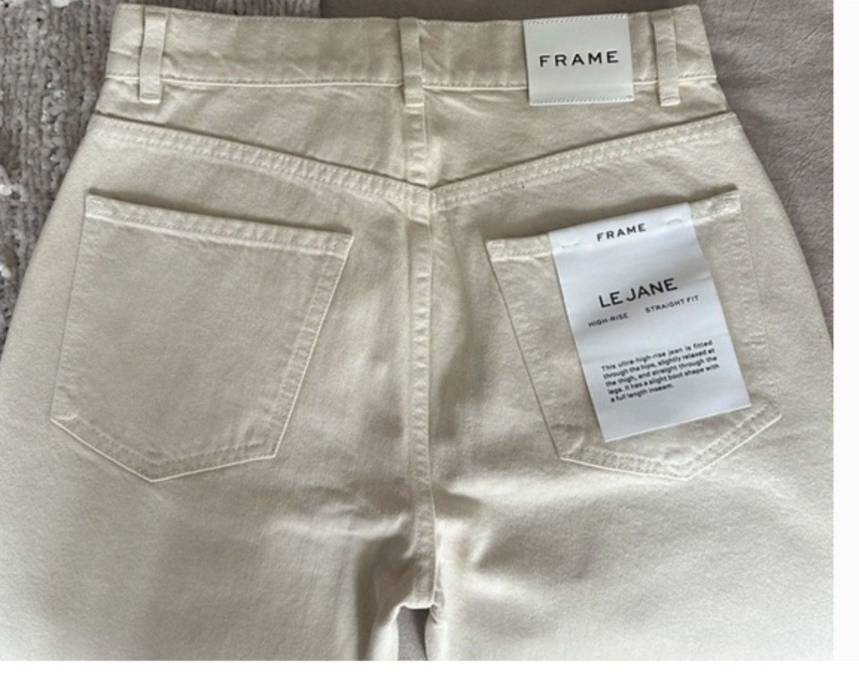 Frame FRAME Atelier if Denim Le Jane Hi Rise Studded Jeans Size 23" - 5 Thumbnail
