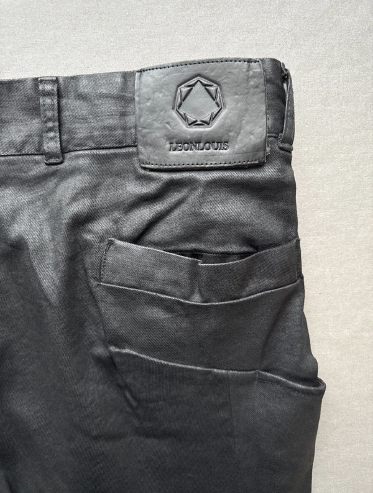Leon Louis Waxed Pants Leon Louis Size US 31 - 3 Thumbnail