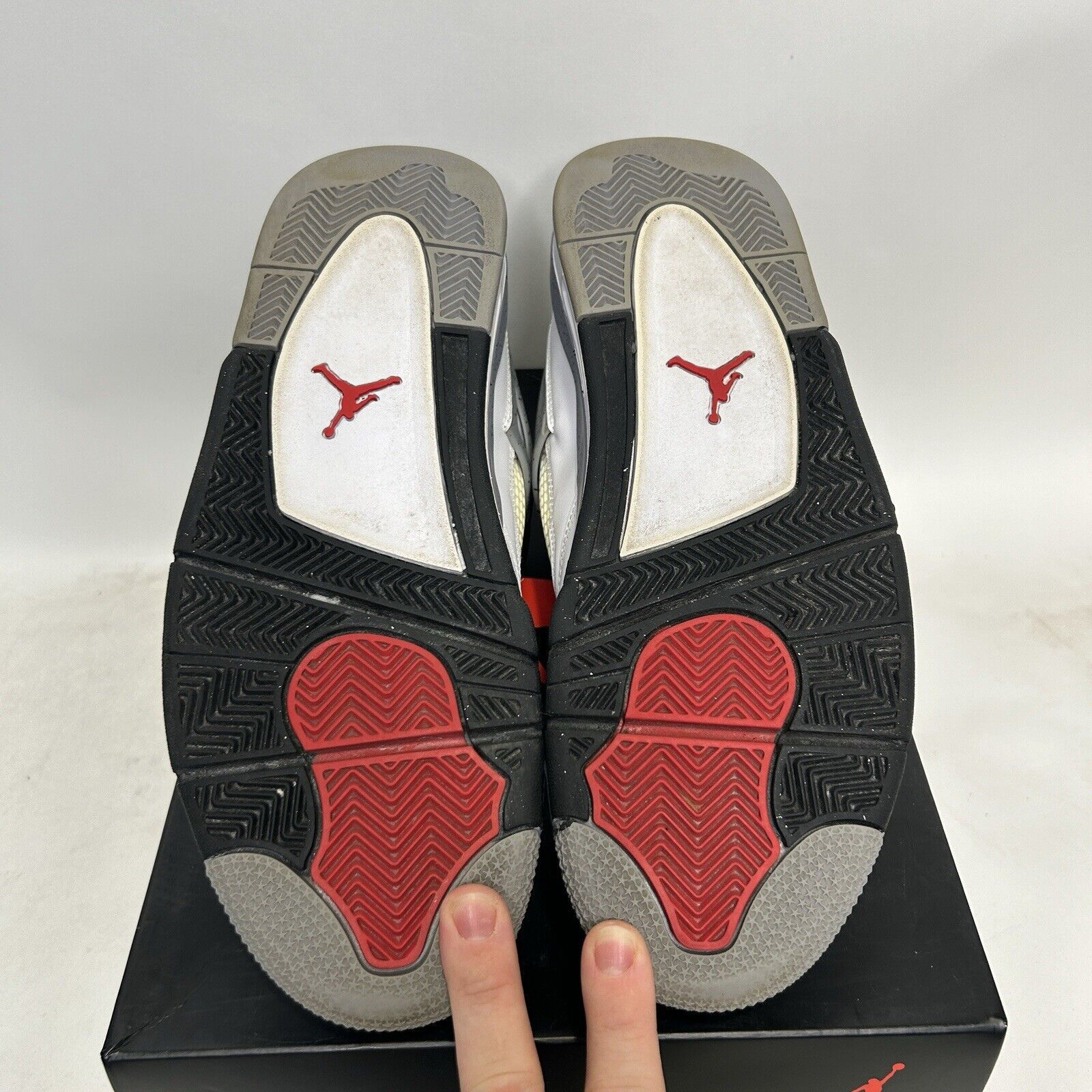 Nike Nike Air Jordan 4 Retro “White Cement” 2024 Size US 11 / EU 44 - 7 Thumbnail