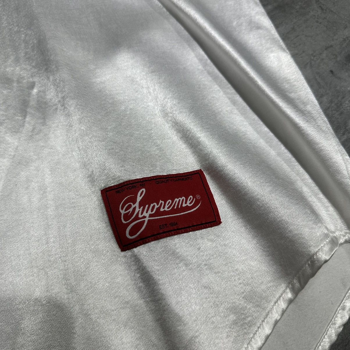 Supreme Supreme Satin Baseball Jersey Size US L / EU 52-54 / 3 - 5 Thumbnail