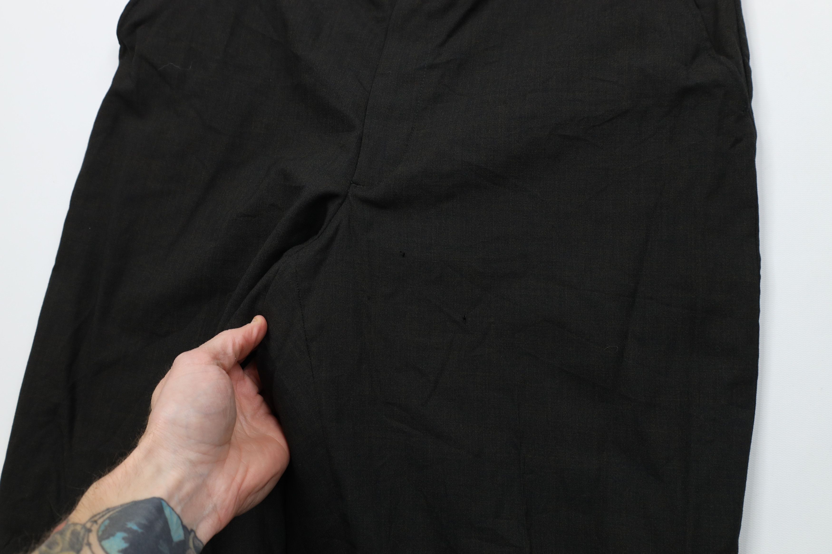Vintage Vintage 50s Hollywood Regency Gabardine Knit Chino Pants USA Size US 32 / EU 48 - 6 Thumbnail