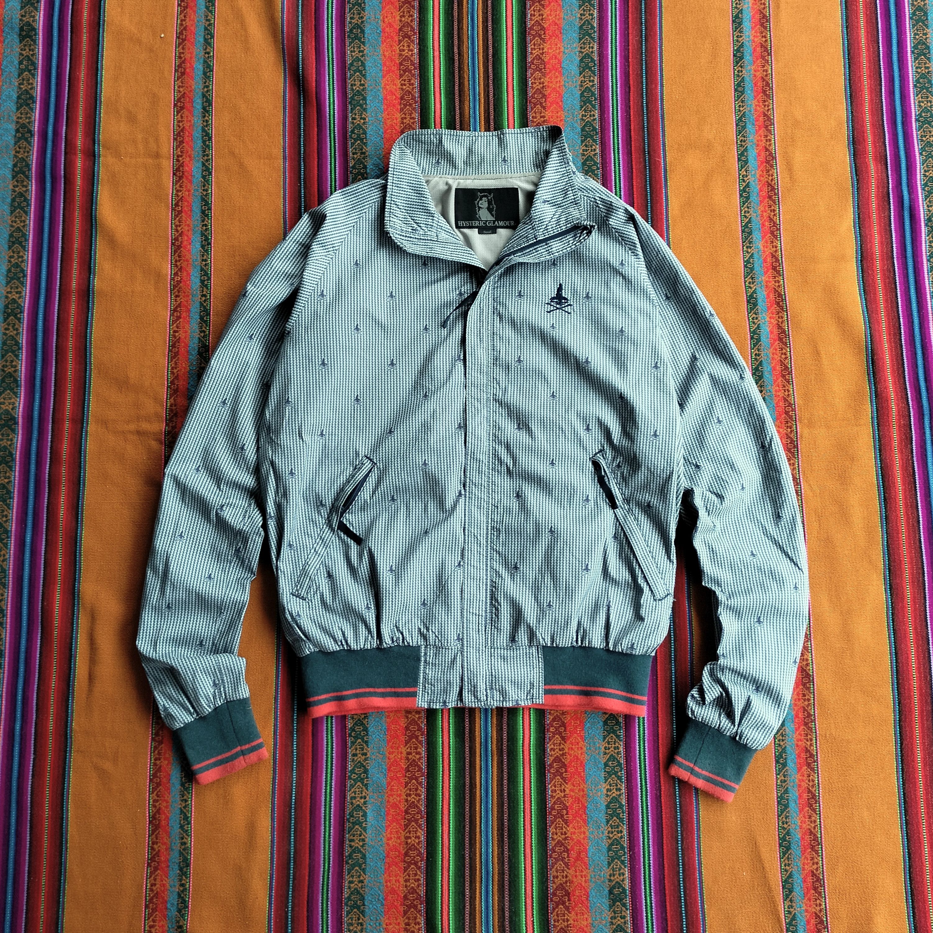 Hysteric Glamour Monogram logo parachute jacket | Grailed