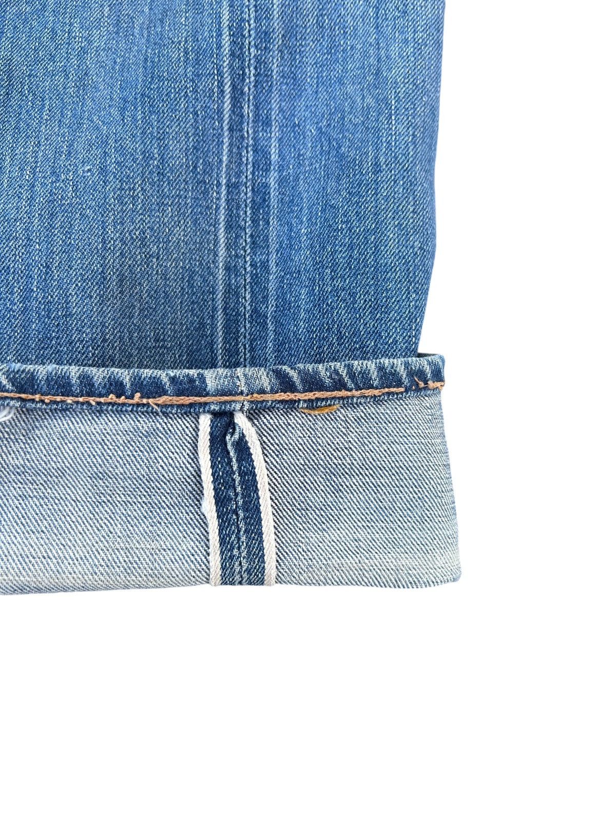Levi's 60s-70s THRASHED Vintage Levis 6 Big E Denim Jeans Size US 33 - 2 Thumbnail