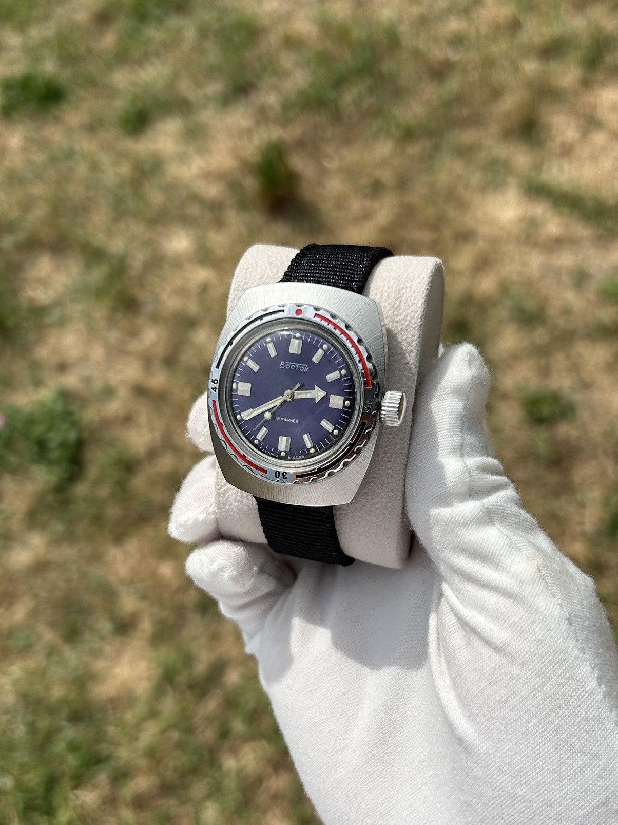 Vintage Vintage Watch Vostok Amphibia USSR Soviet Mechanical 1980s Size ONE SIZE - 10 Thumbnail
