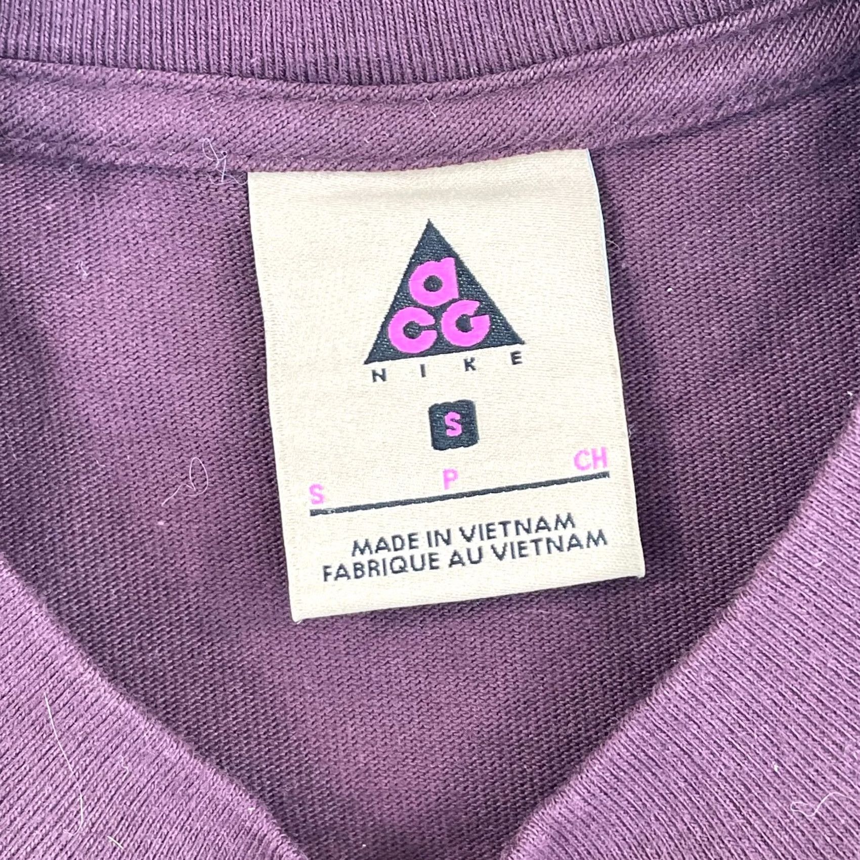 Nike Nike NRG ACG Logo Shirt Deep Burgundy Men S Long Sleeve Heavy NWOT Size US S / EU 44-46 / 1 - 2 Thumbnail