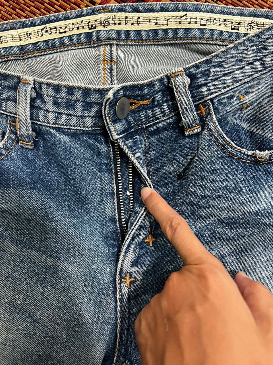 Number (N)ine Number (n)ine x studious denim jeans Size US 31 - 3 Thumbnail