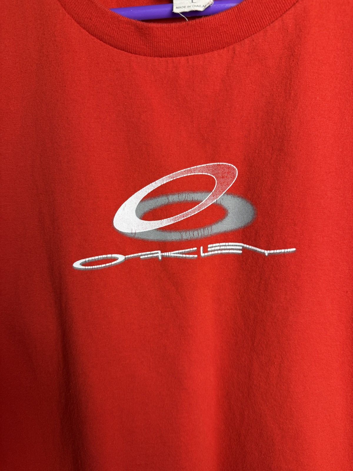 Oakley Vintage Oakley Software Tee Y2K Size US L / EU 52-54 / 3 - 4 Thumbnail