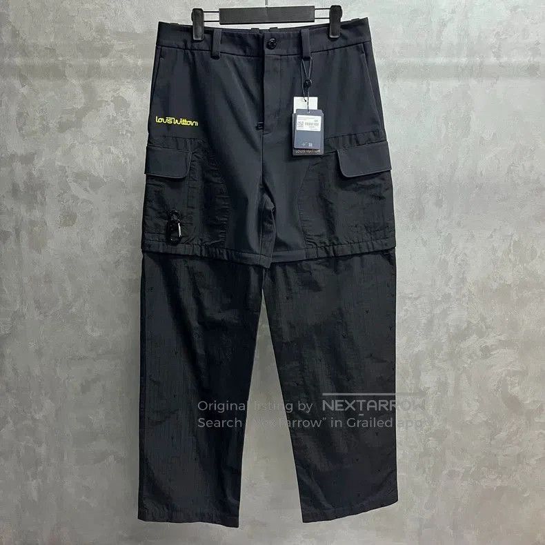 Louis Vuitton Louis Vuitton Solid Straight Casual Pants. Size US 32 / EU 48 - 1 Thumbnail
