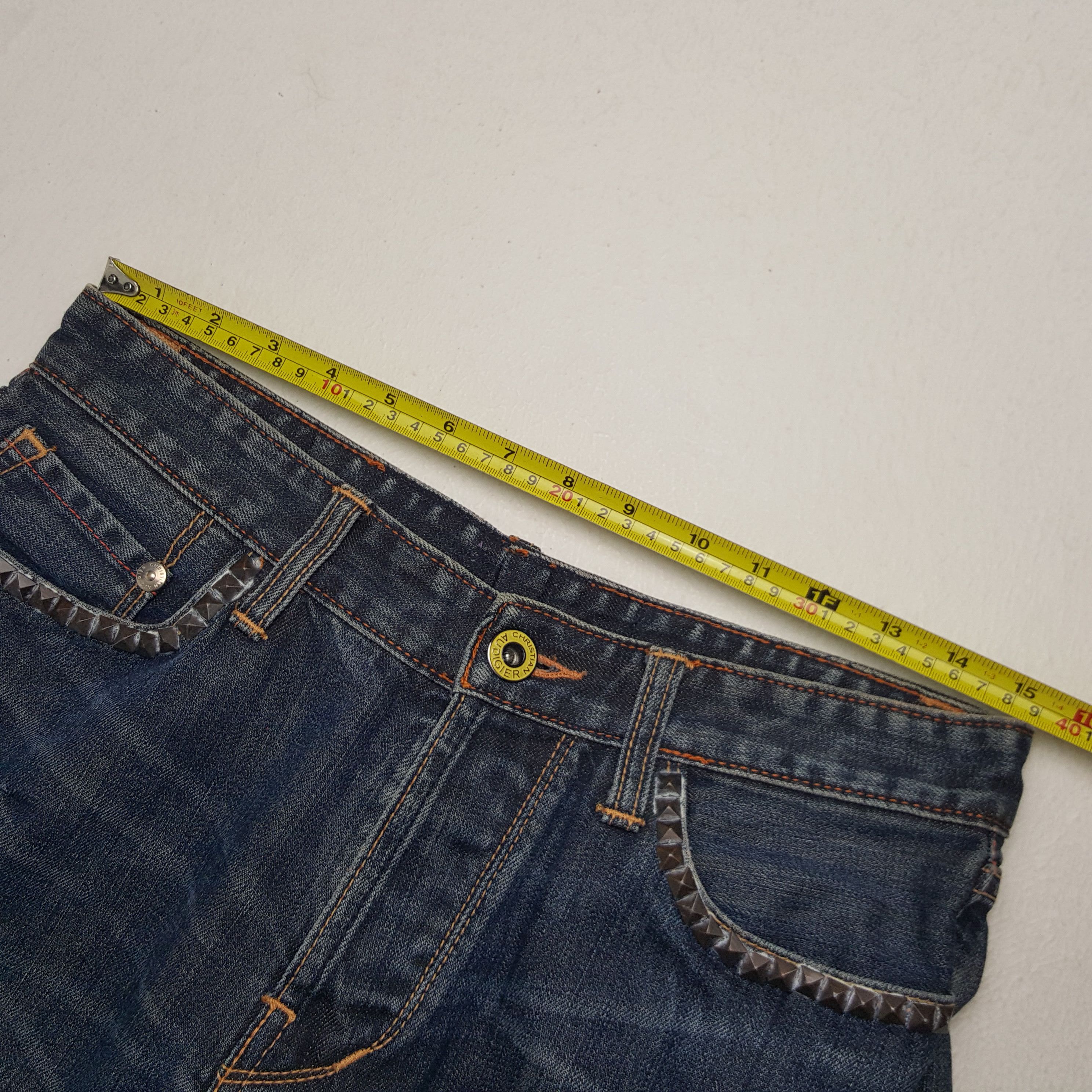 Christian Audigier Vintage Ed Hardy by Christian Audiger Denim Jeans Size US 30 / EU 46 - 10 Thumbnail