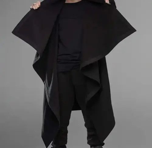 Japanese Brand Kobashi x Akane Irregular Mantle Coat Size US M / EU 48-50 / 2 - 2 Thumbnail