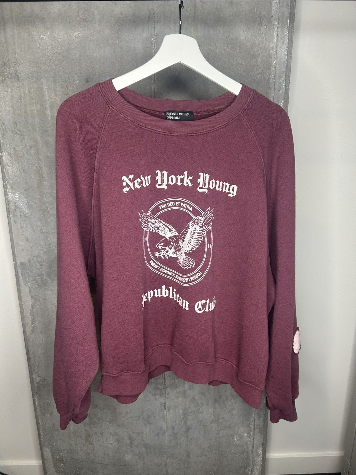 Enfants Riches Deprimes New York Young Republican Club Sweatshirt Size US M / EU 48-50 / 2 - 1 Thumbnail
