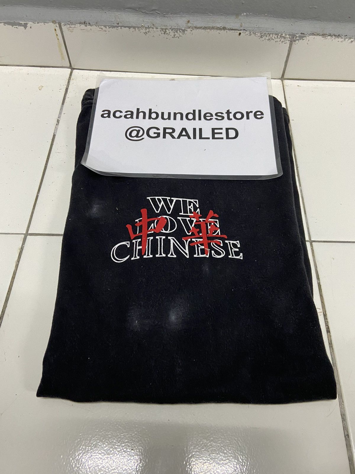 Japanese Brand UNUSUAL SICHUAN HOT POT ORIGINAL WE LOVE CHINESE TEE SHIRT Size US L / EU 52-54 / 3 - 16 Thumbnail