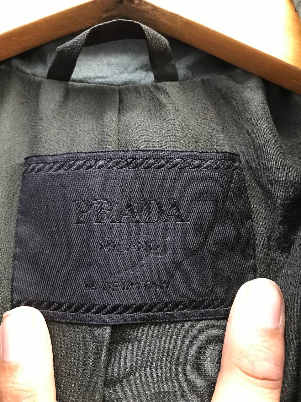 Prada × Vintage Vintage Prada Long Jacket Size M / US 6-8 / IT 42-44 - 4 Thumbnail