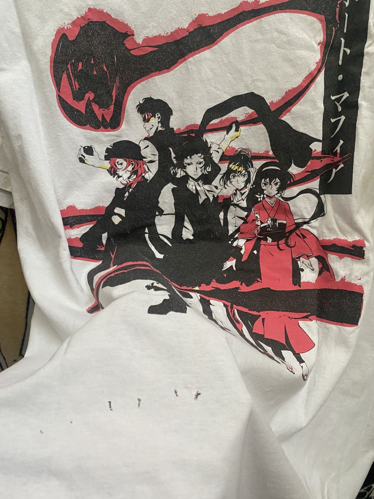 Anime VINTAGE ANIME BUNGO STRAY DOGS Size US XL / EU 56 / 4 - 5 Thumbnail
