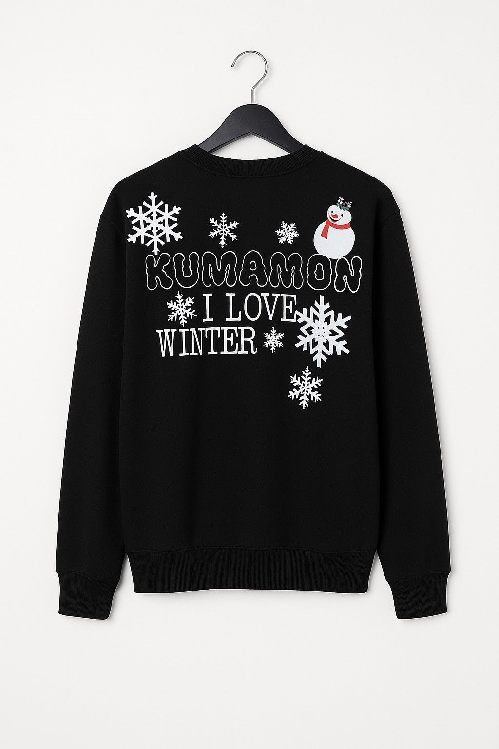 Japanese Brand Vintage Kumamon Japan Winter Sweatshirt Black Medium - Cute Size US M / EU 48-50 / 2 - 2 Thumbnail