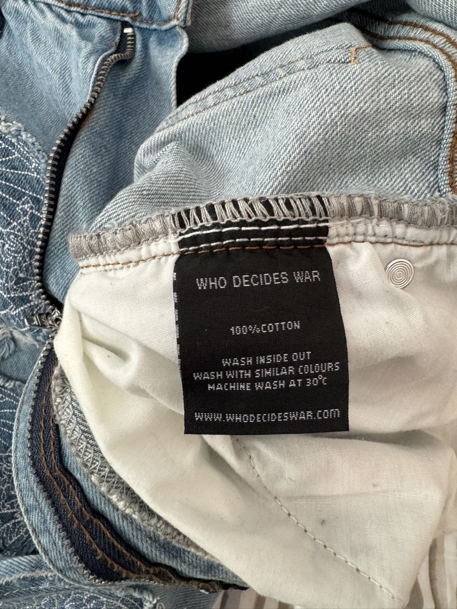 Who Decides War WDW DENIM SS22 Size US 30 / EU 46 - 4 Thumbnail