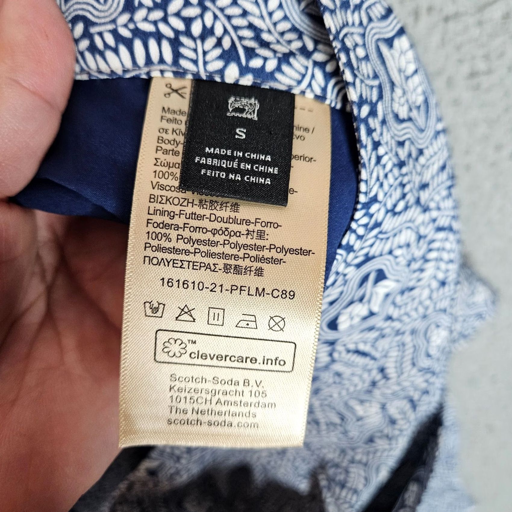 Scotch & Soda SCOTCH & SODA Women's C'EST SI BON Floral Print Flare Skirt Size M Black Multicolor Short Skirt Womens XS-XL? Size 32" / US 10 / IT 46 - 7 Thumbnail
