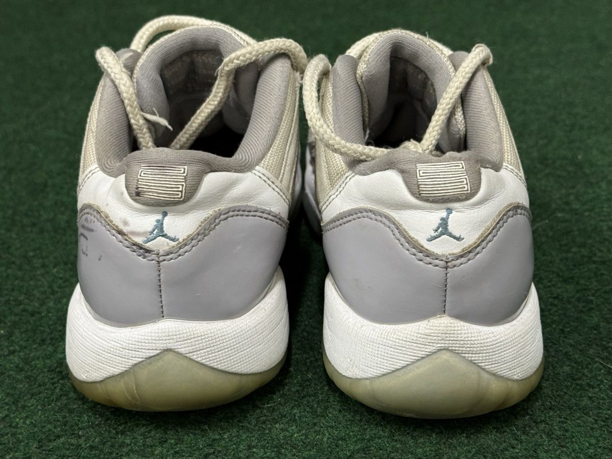 Jordan Brand Air Jordan 11 Retro Low Cement Gray 528896-140 Size US 5.5 / EU 38 - 5 Thumbnail