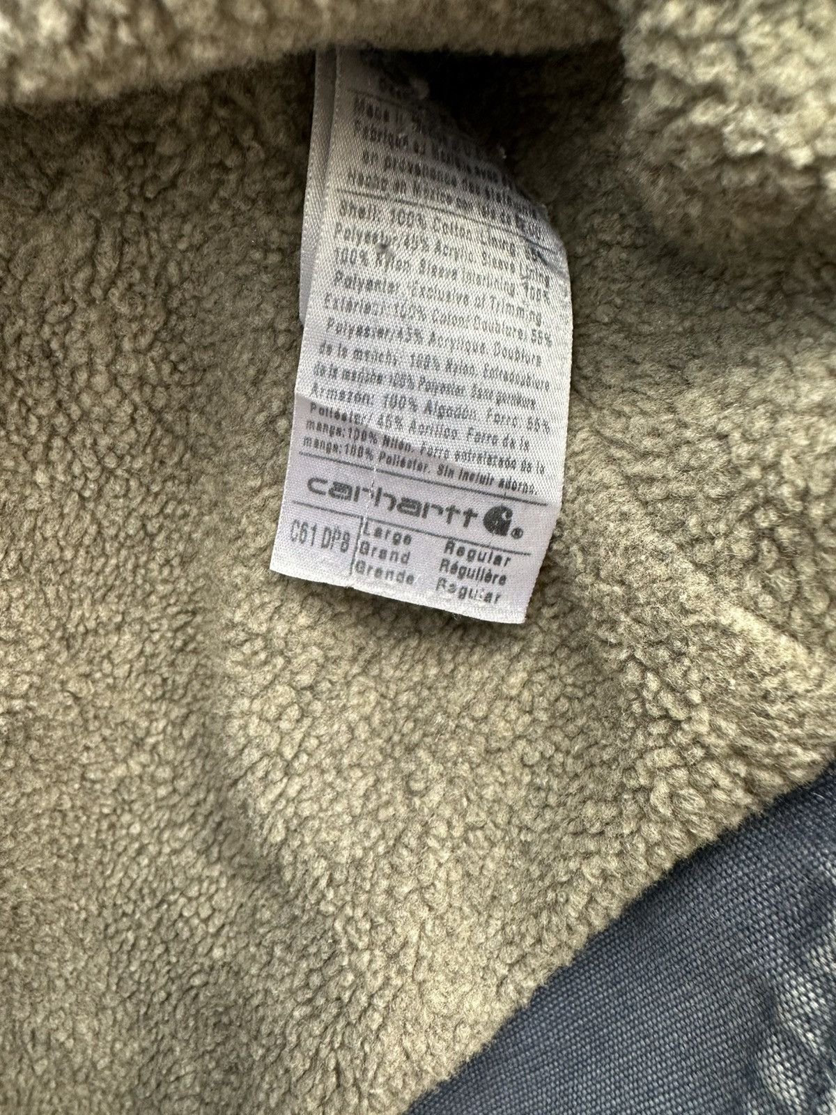 Carhartt × Vintage Vintage faded Carhartt Arctic jacket Size US L / EU 52-54 / 3 - 13 Thumbnail