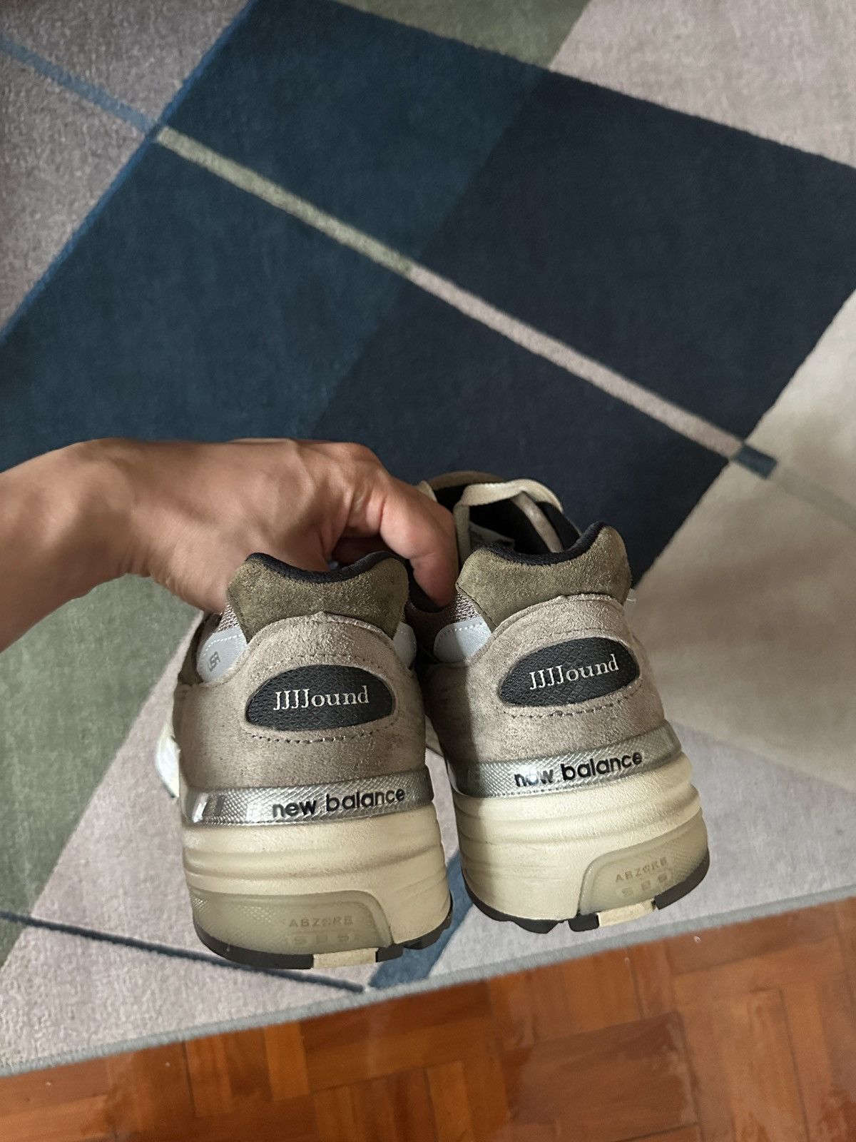 JJJJound x New balance 992 in grey