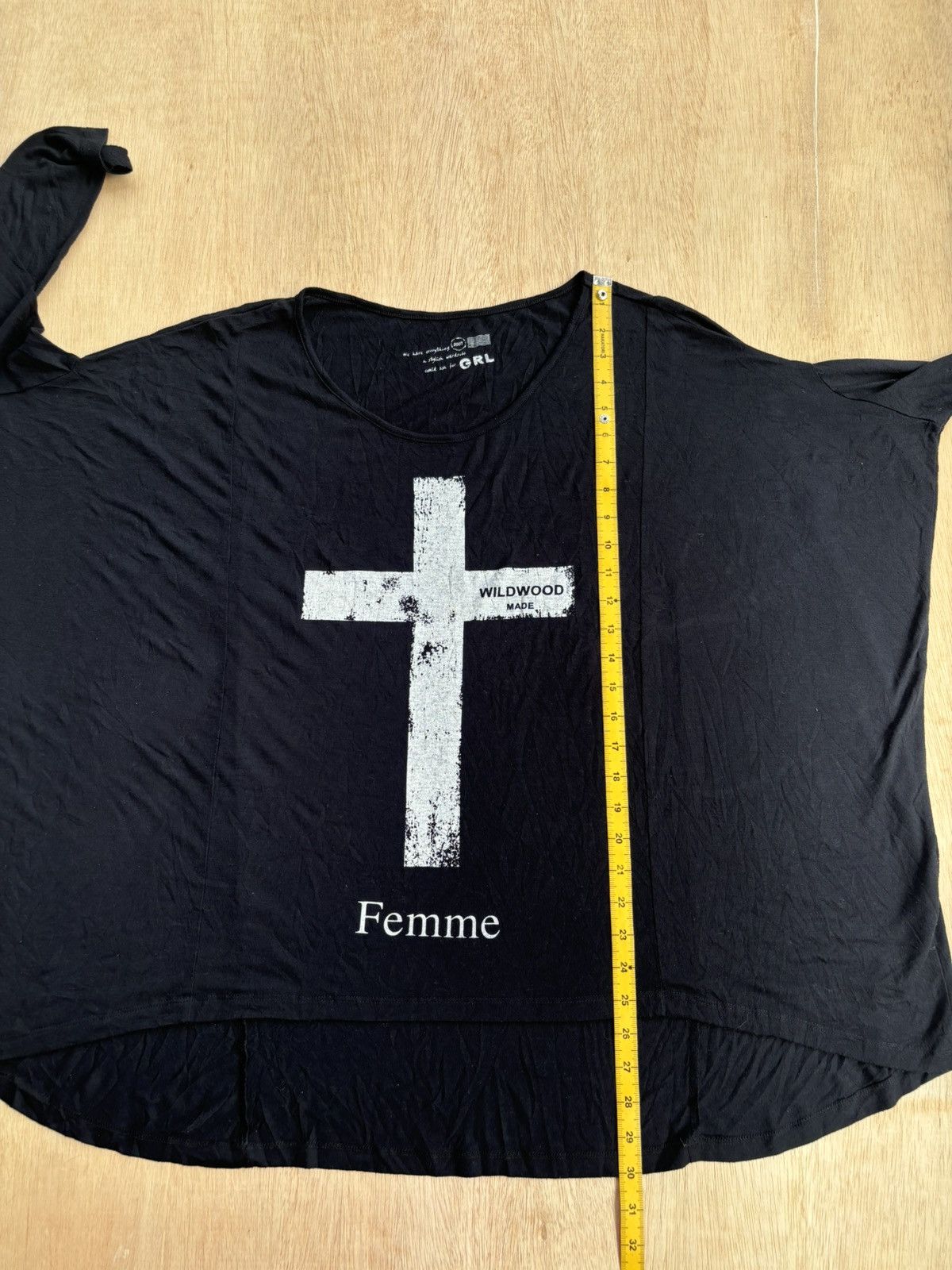 If Six Was Nine × Japanese Brand × Le Grande Bleu (L.G.B.) Y2k Wildwood Made Femme Lgb style Longsleeve Size ONE SIZE - 9 Thumbnail
