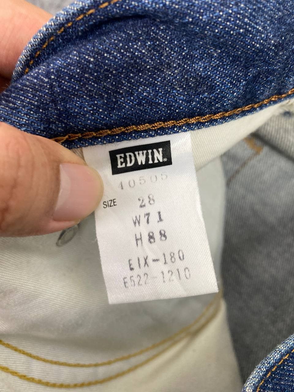 Edwin vintage edwin x-jeans 405 denim Size US 30 / EU 46 - 12 Thumbnail