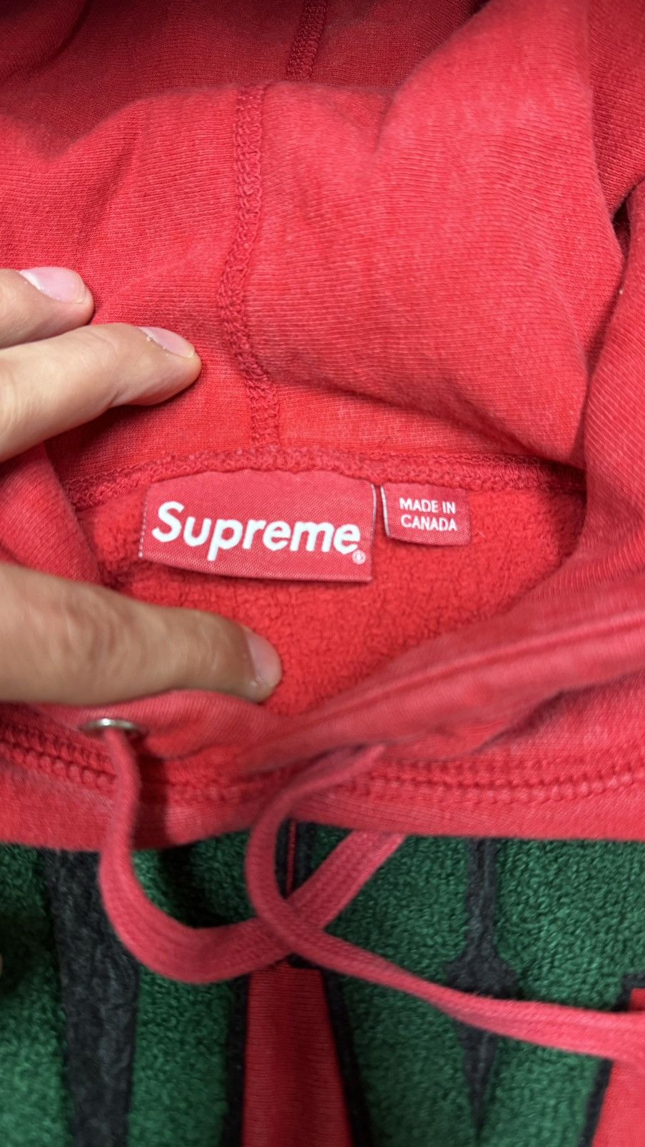 Supreme Supreme NY Patchwork Hoodie Size US M / EU 48-50 / 2 - 3 Thumbnail