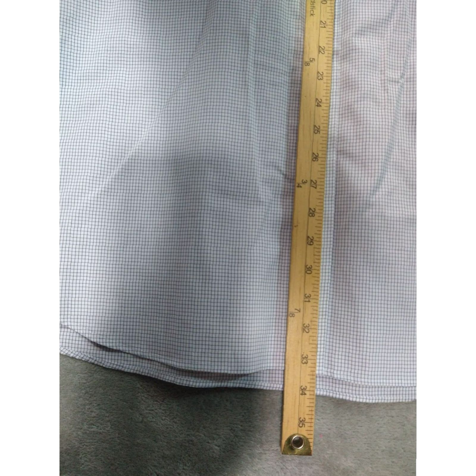 Uniqlo Uniqlo Shirt Mens 2XL White Blue Check Long Sleeve Button Down Cotton Lot of 2 Size US XXL / EU 58 / 5 - 3 Thumbnail