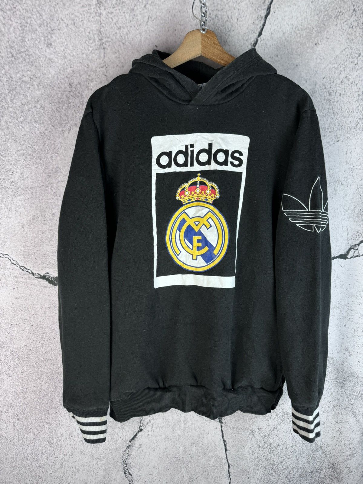 Adidas Y2k vintage Adidas Real Madrid football soccer Hoodie Size US M / EU 48-50 / 2 - 1 Thumbnail