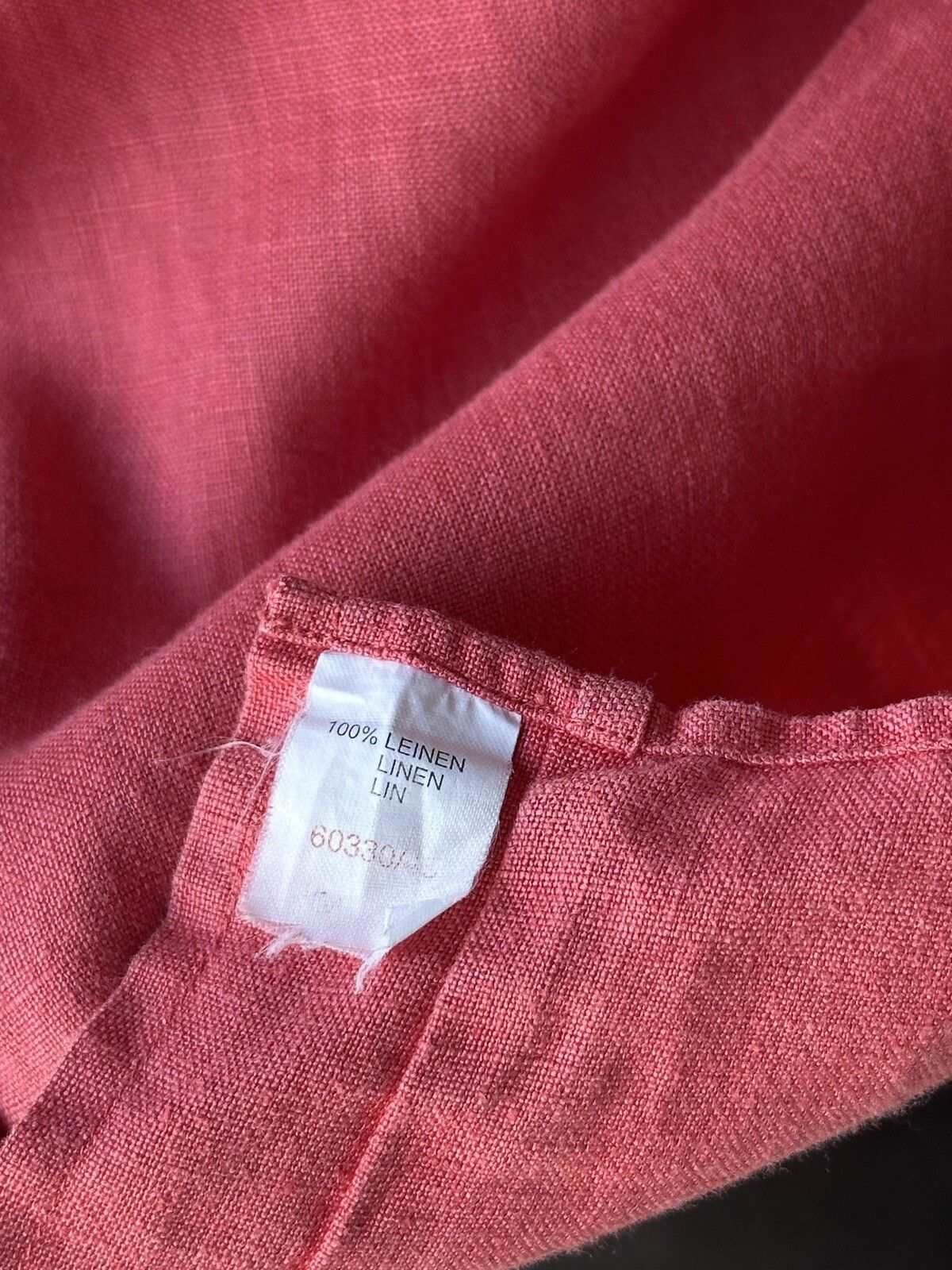 Vintage Jacques Britt 100 % Linen Shirt Mens size M Size US M / EU 48-50 / 2 - 10 Thumbnail
