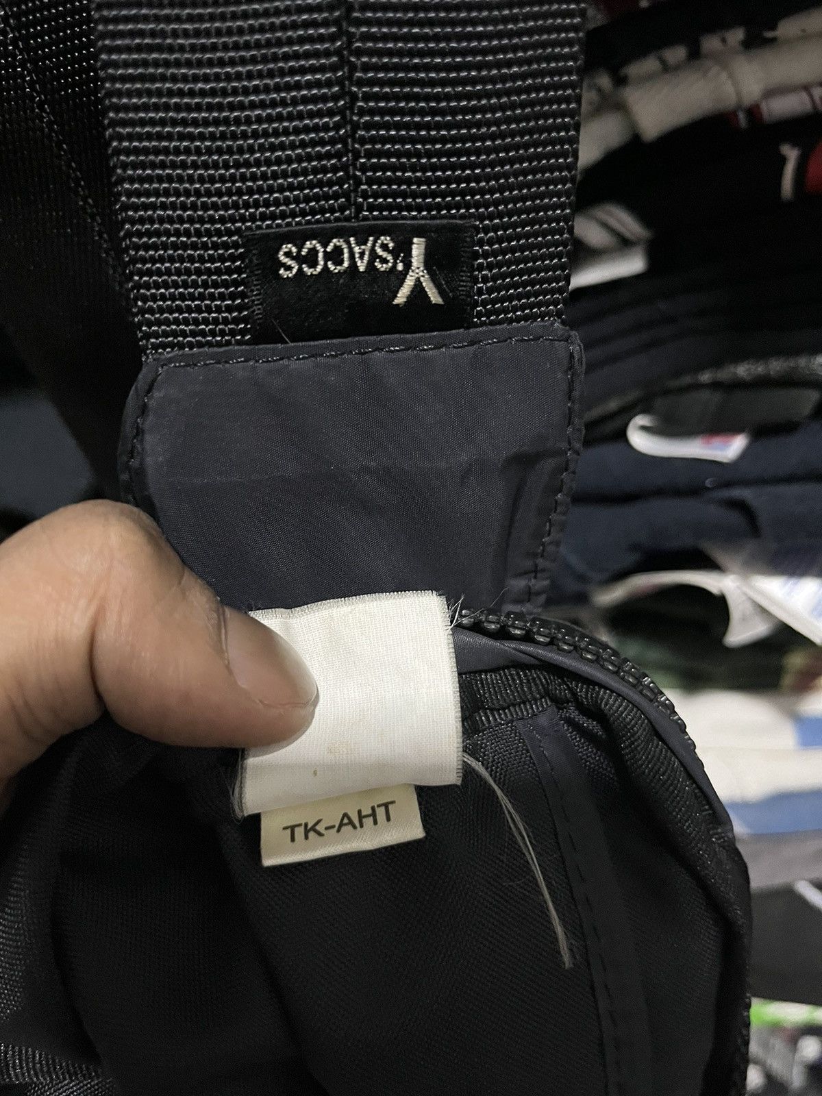 Japanese Brand × Vintage × Yohji Yamamoto Y’Saccs by Yohji Yamamoto Nylon Croosbody Bag 90s Size ONE SIZE - 7 Thumbnail