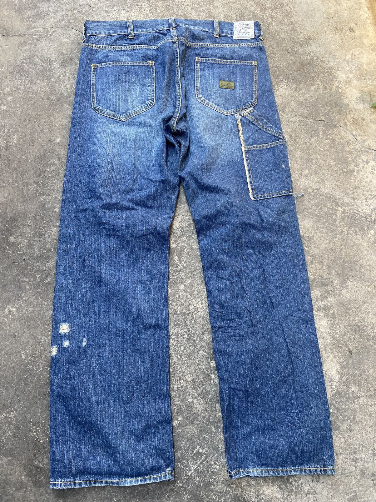 Japanese Brand Sideswipesymbolize by DBR Carpenter pants jeans Size US 35 - 7 Thumbnail