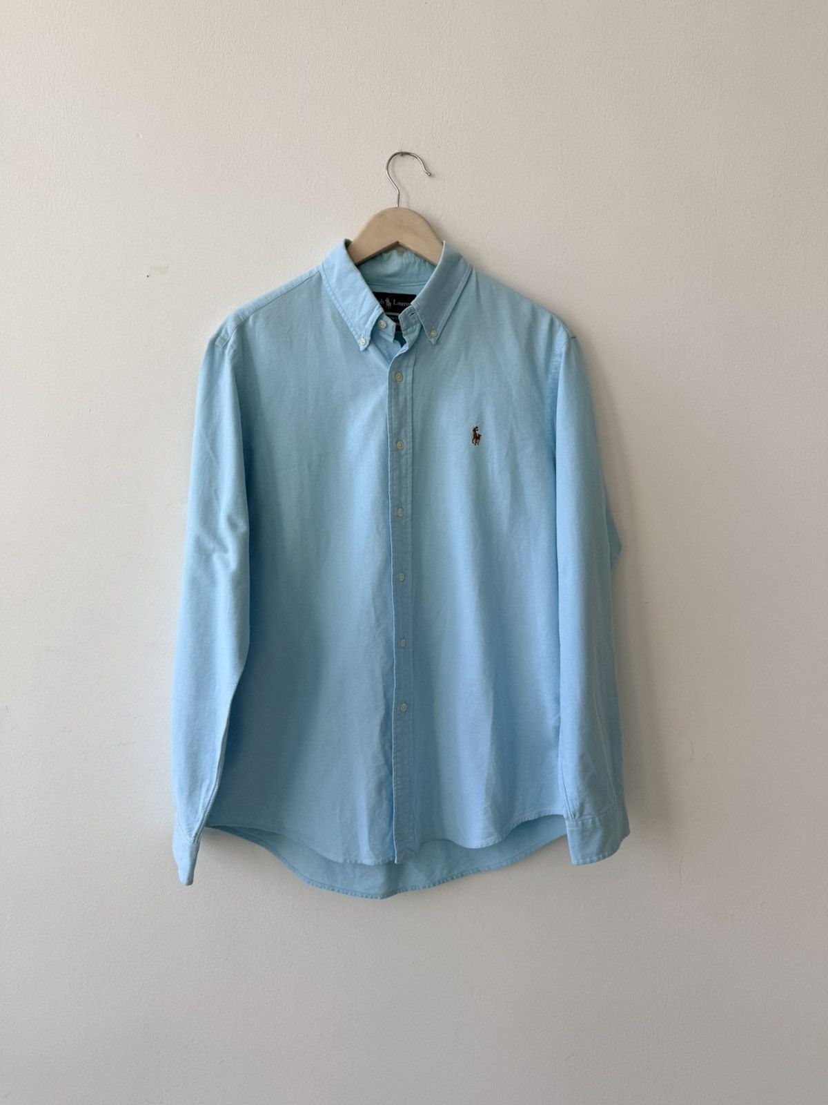 Polo Ralph Lauren Polo Ralph Lauren Light Blue Oxford Cotton Shirt Size L Size US L / EU 52-54 / 3 - 1 Thumbnail